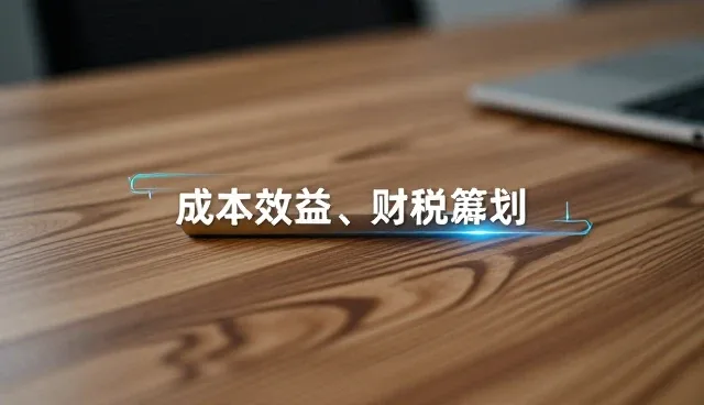 企业财税策划中的关键决策点分析